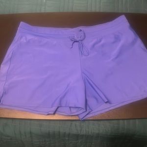 Royal blue swim shorts